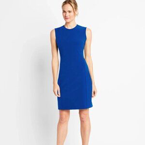 NWT Of Mercer Blue Bedford Sheath Dress Size 8